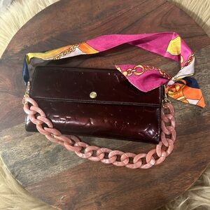 ❌SOLD❌LOUIS VUITTON AMARANTE VERNIS SARAH WALLET IN GREAT CONDITION